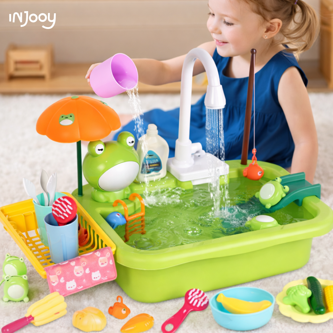 Injooy AquaJoy™ Interactive Kitchen Sink Play Set
