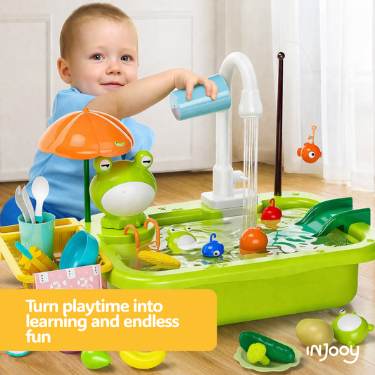 Injooy AquaJoy™ Interactive Kitchen Sink Play Set