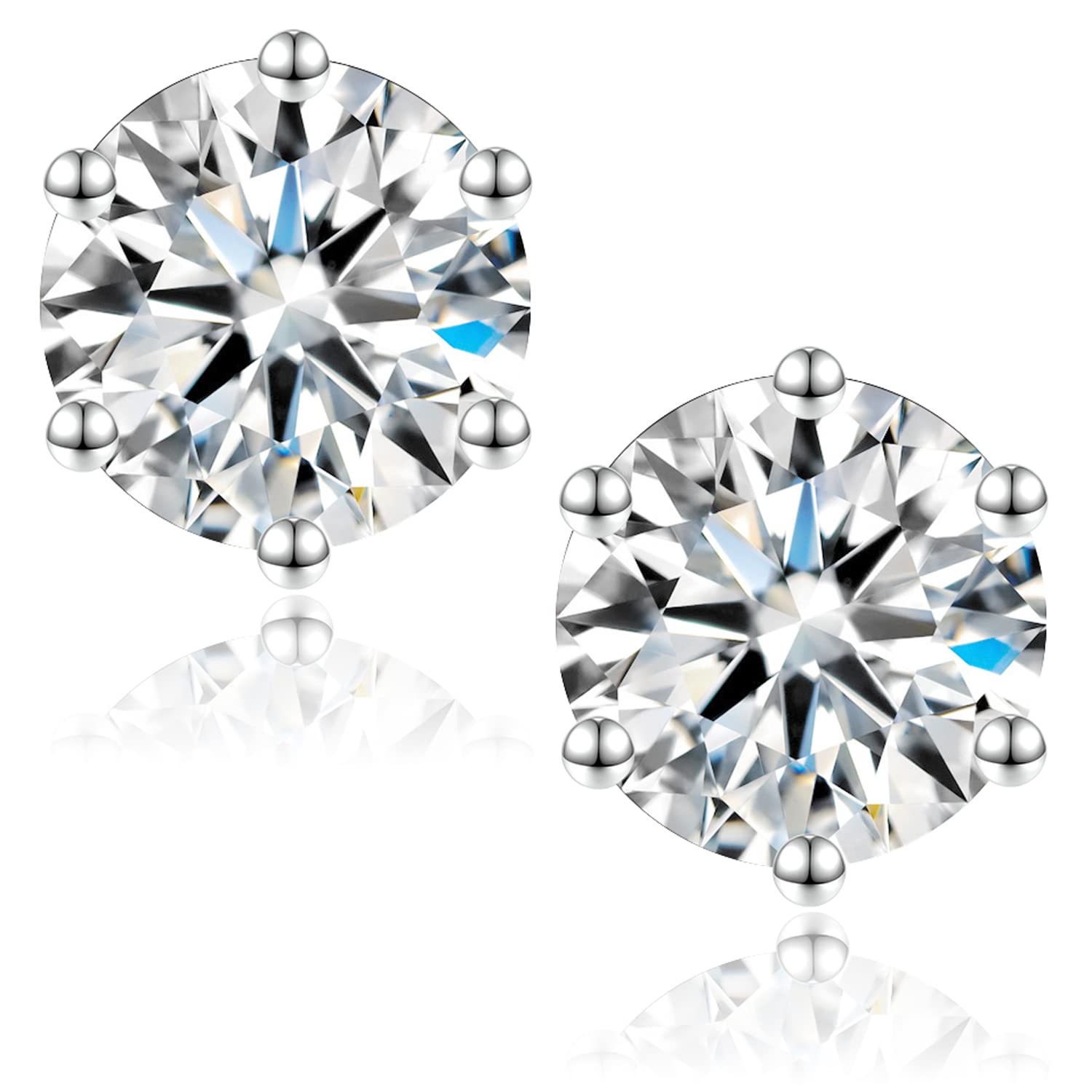 Moissanite Stud Earrings